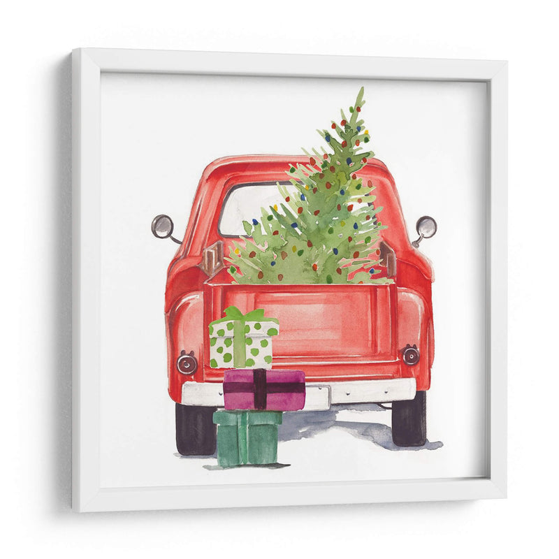 Coches De Navidad Iii - Jennifer Paxton Parker | Cuadro decorativo de Canvas Lab