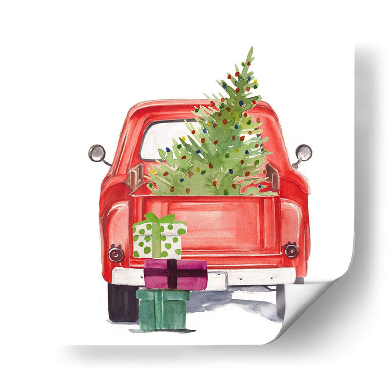 Coches De Navidad Iii - Jennifer Paxton Parker | Cuadro decorativo de Canvas Lab