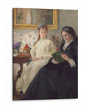 La hermana y la madre de la artista - Berthe Morisot | Cuadro decorativo de Canvas Lab