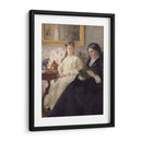 La hermana y la madre de la artista - Berthe Morisot | Cuadro decorativo de Canvas Lab