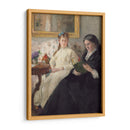 La hermana y la madre de la artista - Berthe Morisot | Cuadro decorativo de Canvas Lab