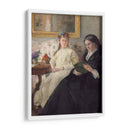 La hermana y la madre de la artista - Berthe Morisot | Cuadro decorativo de Canvas Lab