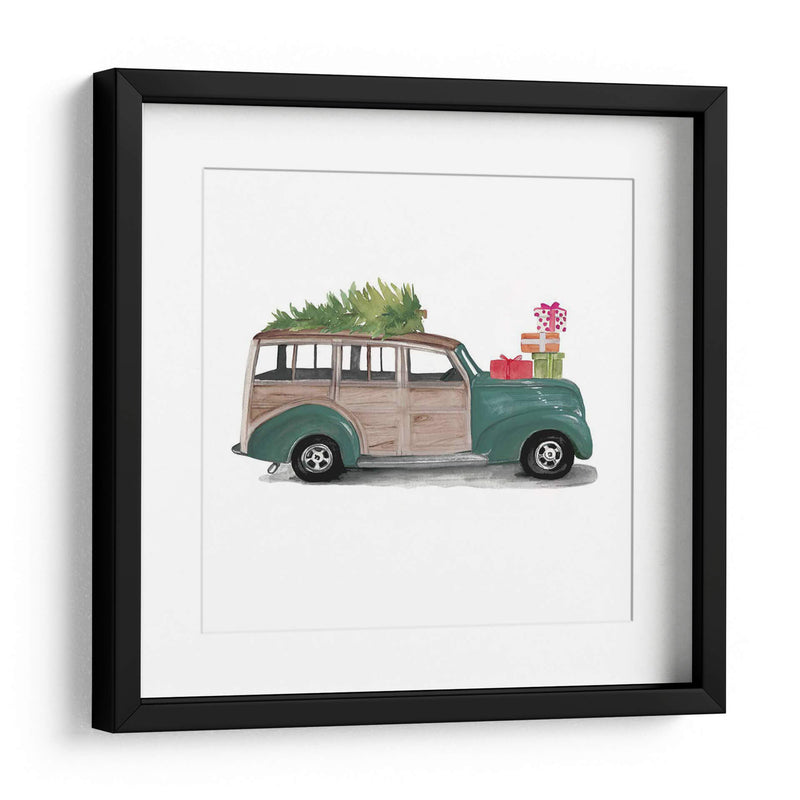 Coches De Navidad Iv - Jennifer Paxton Parker | Cuadro decorativo de Canvas Lab