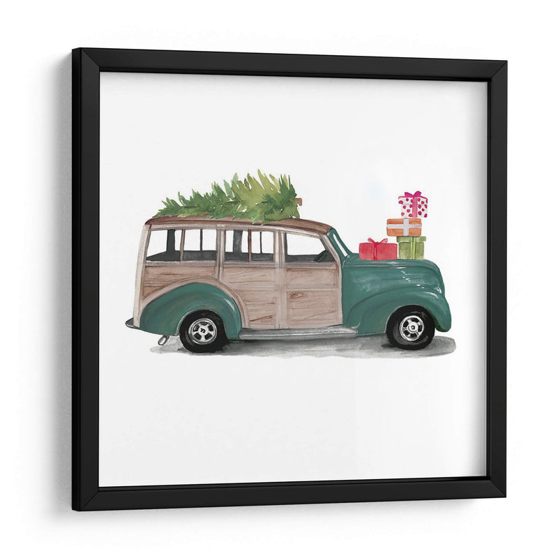 Coches De Navidad Iv - Jennifer Paxton Parker | Cuadro decorativo de Canvas Lab