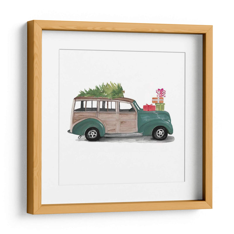 Coches De Navidad Iv - Jennifer Paxton Parker | Cuadro decorativo de Canvas Lab