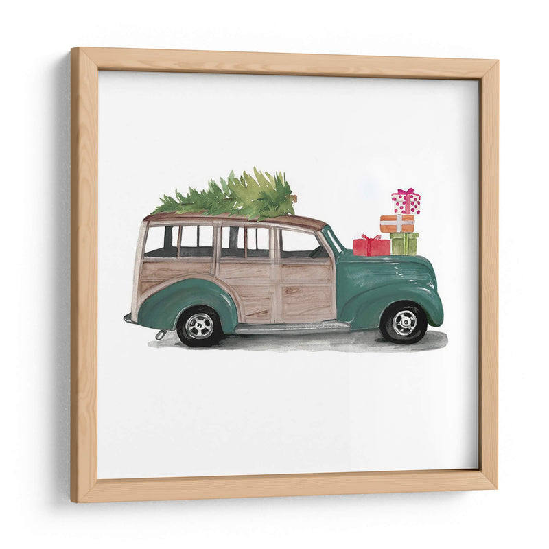 Coches De Navidad Iv - Jennifer Paxton Parker | Cuadro decorativo de Canvas Lab