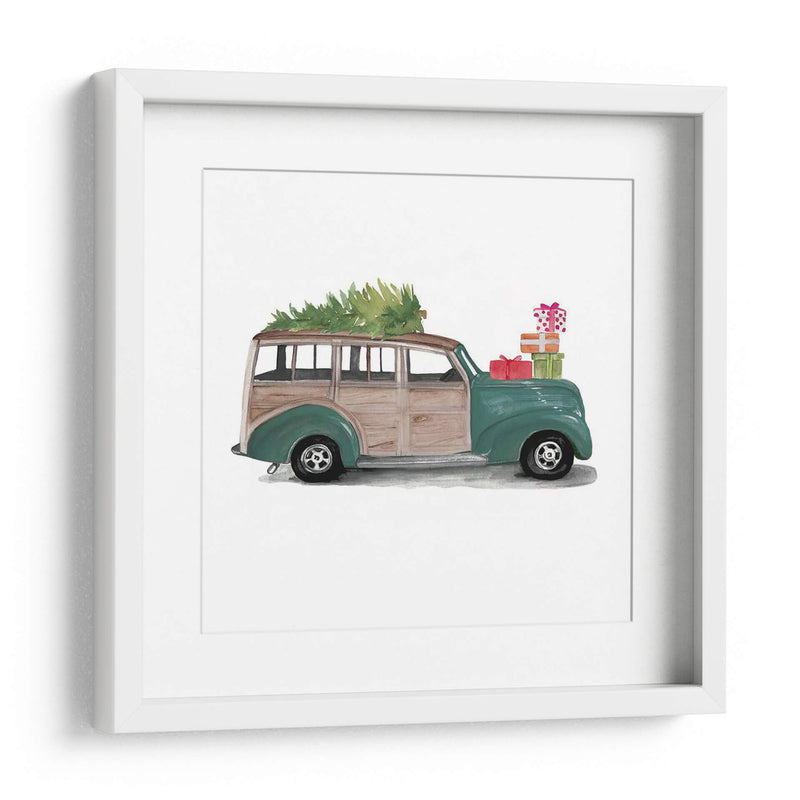 Coches De Navidad Iv - Jennifer Paxton Parker | Cuadro decorativo de Canvas Lab