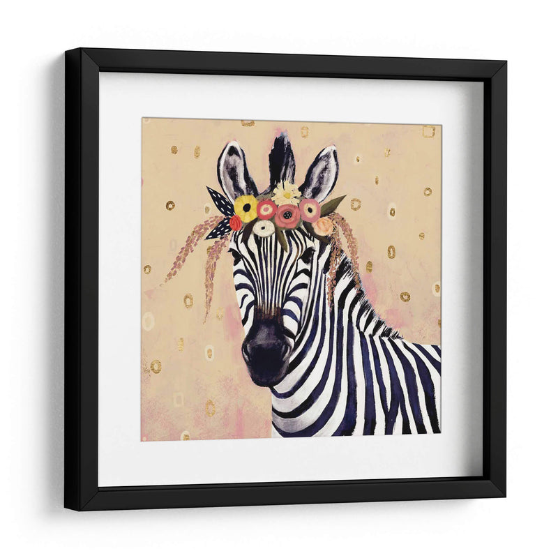 Klimt Zebra Ii - Victoria Borges | Cuadro decorativo de Canvas Lab