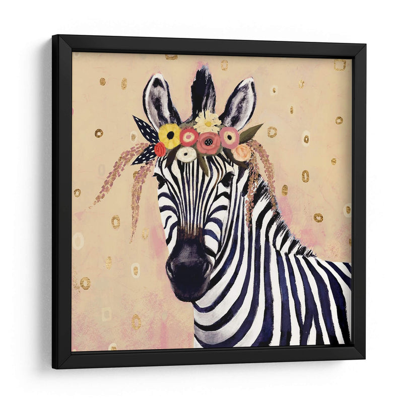 Klimt Zebra Ii - Victoria Borges | Cuadro decorativo de Canvas Lab