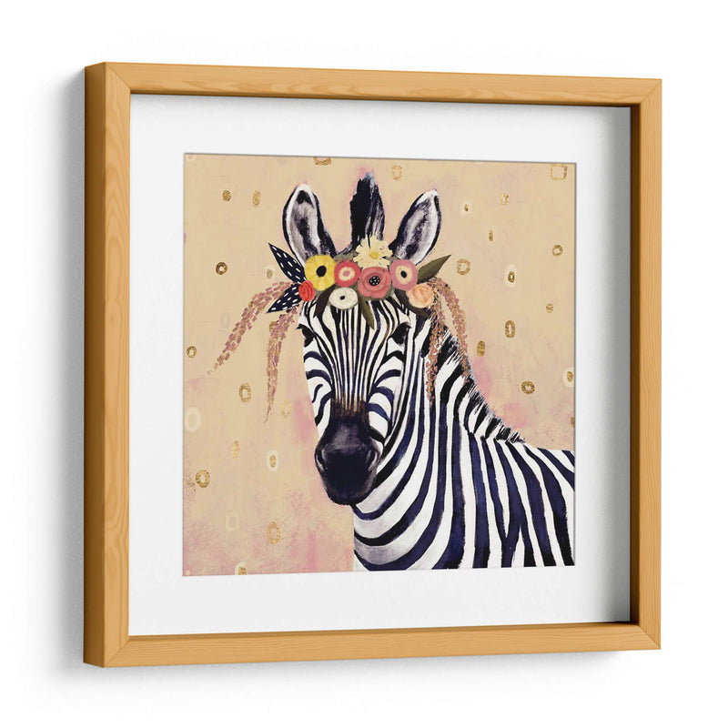 Klimt Zebra Ii - Victoria Borges | Cuadro decorativo de Canvas Lab