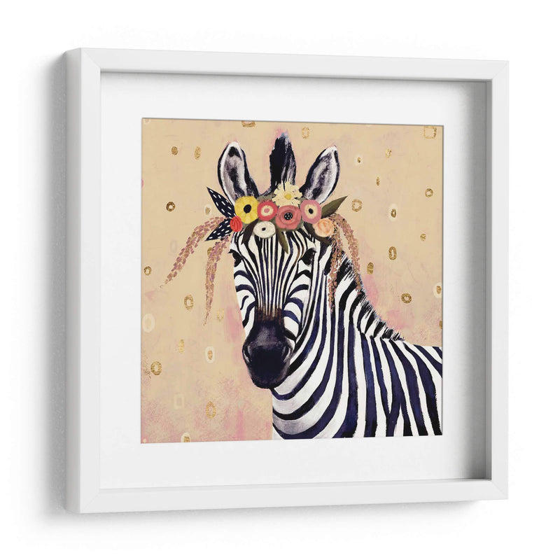 Klimt Zebra Ii - Victoria Borges | Cuadro decorativo de Canvas Lab