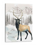 Alces De Invierno I - Grace Popp | Cuadro decorativo de Canvas Lab