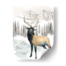 Alces De Invierno I - Grace Popp | Cuadro decorativo de Canvas Lab
