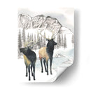 Elk De Invierno Ii - Grace Popp | Cuadro decorativo de Canvas Lab