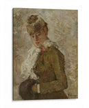 Mujer con manguito - Berthe Morisot | Cuadro decorativo de Canvas Lab