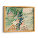 Mujer con niño en bote - Berthe Morisot | Cuadro decorativo de Canvas Lab