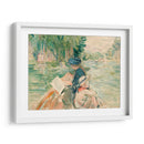 Mujer con niño en bote - Berthe Morisot | Cuadro decorativo de Canvas Lab