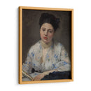 Mujer joven - Berthe Morisot | Cuadro decorativo de Canvas Lab