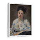 Mujer joven - Berthe Morisot | Cuadro decorativo de Canvas Lab