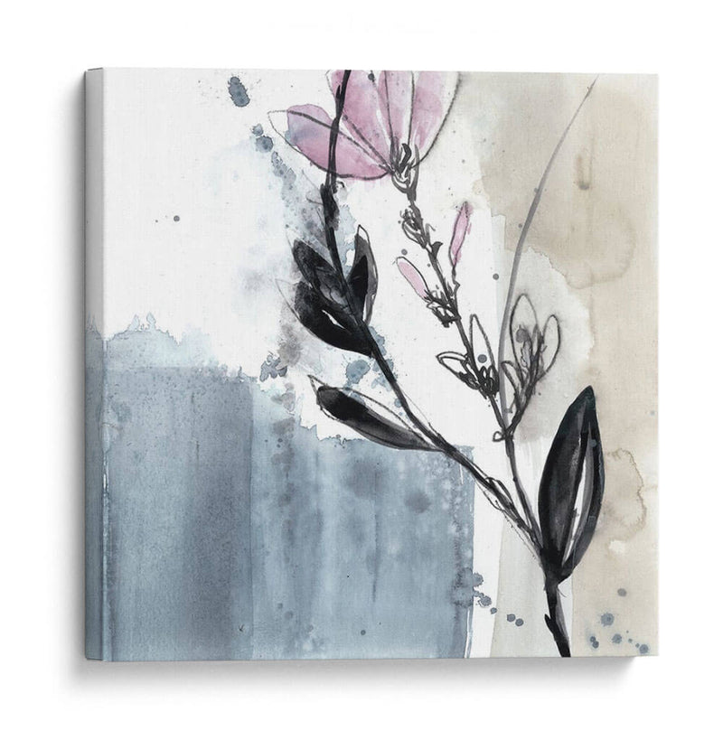 Blush Flor Splash V - Jennifer Goldberger | Cuadro decorativo de Canvas Lab