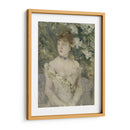Una niña en un vestido de fiesta - Berthe Morisot | Cuadro decorativo de Canvas Lab