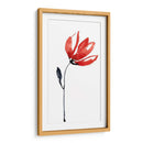 Sumi-E En Rouge I - Jennifer Goldberger | Cuadro decorativo de Canvas Lab