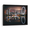 Noche en Singapur | Cuadro decorativo de Canvas Lab