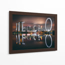 Noche en Singapur | Cuadro decorativo de Canvas Lab