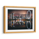 Noche en Singapur | Cuadro decorativo de Canvas Lab