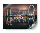 Noche en Singapur | Cuadro decorativo de Canvas Lab