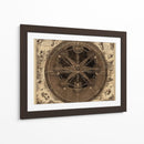 Tabla Planetaria Sepia - Vision Studio | Cuadro decorativo de Canvas Lab