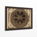 Tabla Planetaria Sepia - Vision Studio | Cuadro decorativo de Canvas Lab