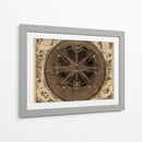 Tabla Planetaria Sepia - Vision Studio | Cuadro decorativo de Canvas Lab
