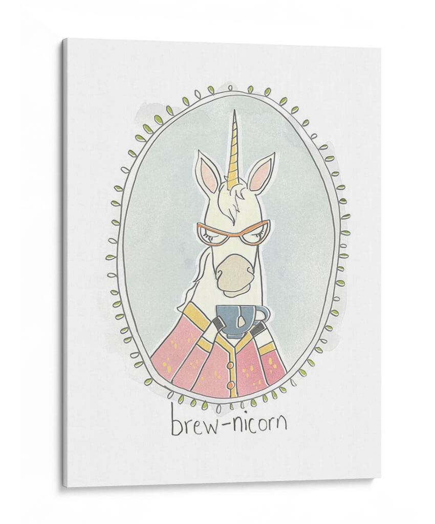 Cutie Con Cafeína I - June Erica Vess | Cuadro decorativo de Canvas Lab