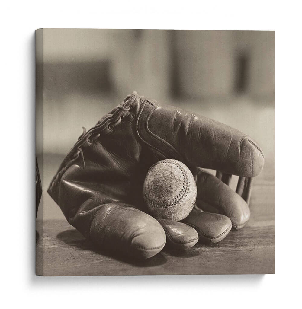Nostalgia De Béisbol I - Judy B. Messer | Cuadro decorativo de Canvas Lab