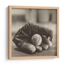 Nostalgia De Béisbol I - Judy B. Messer | Cuadro decorativo de Canvas Lab