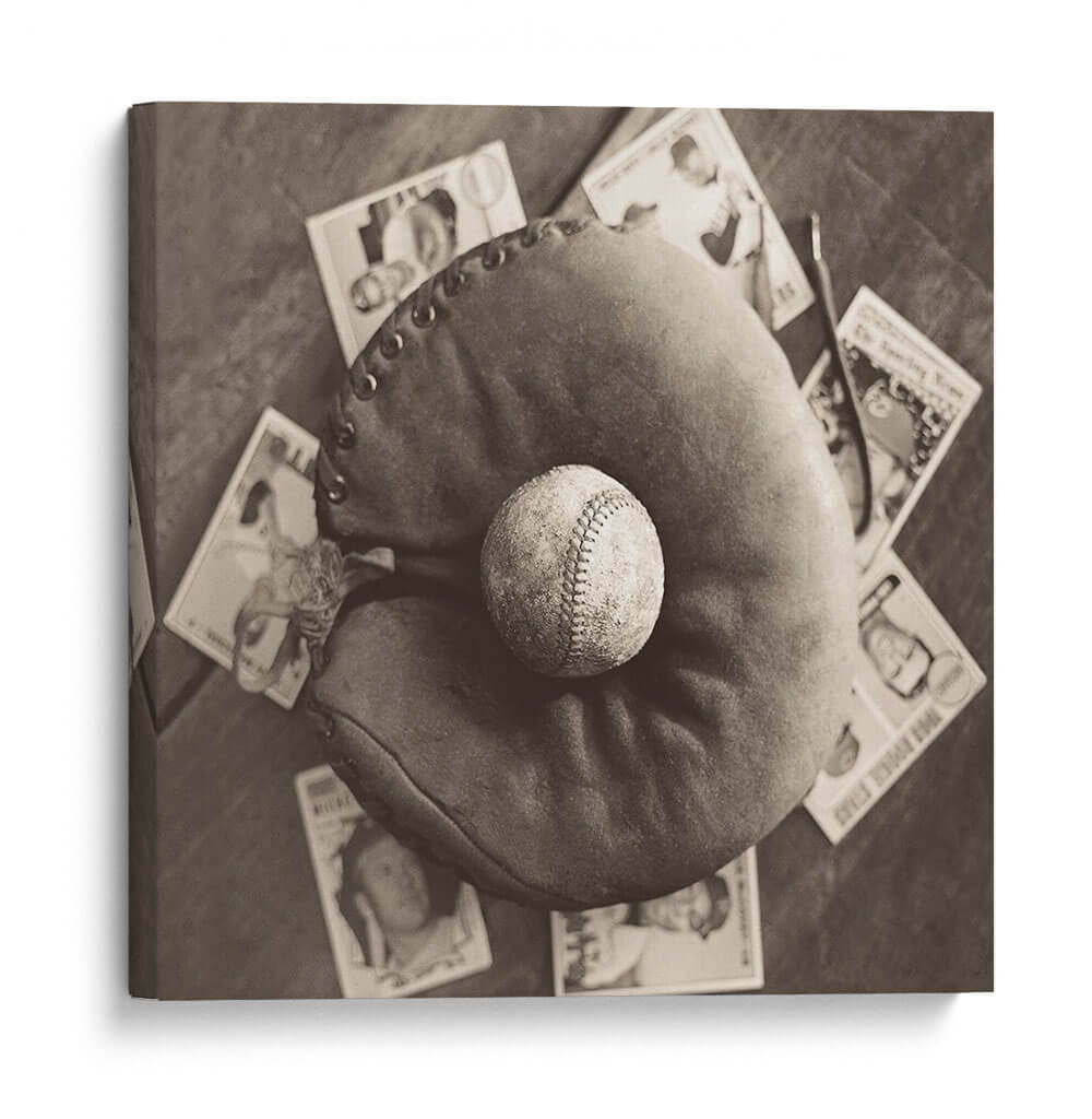 Nostalgia De Béisbol Iii - Judy B. Messer | Cuadro decorativo de Canvas Lab