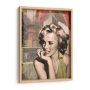 Los Labios Rojos Del Pensador - Chris Consani | Cuadro decorativo de Canvas Lab