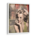 Los Labios Rojos Del Pensador - Chris Consani | Cuadro decorativo de Canvas Lab