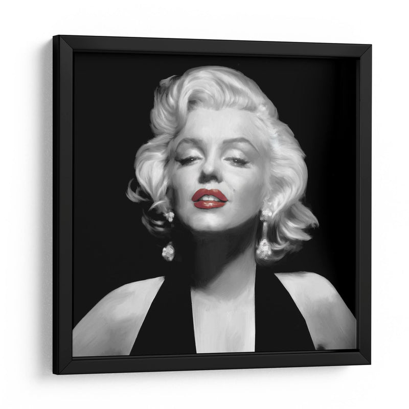 Halter Top Marilyn Red Lips - Chris Consani | Cuadro decorativo de Canvas Lab