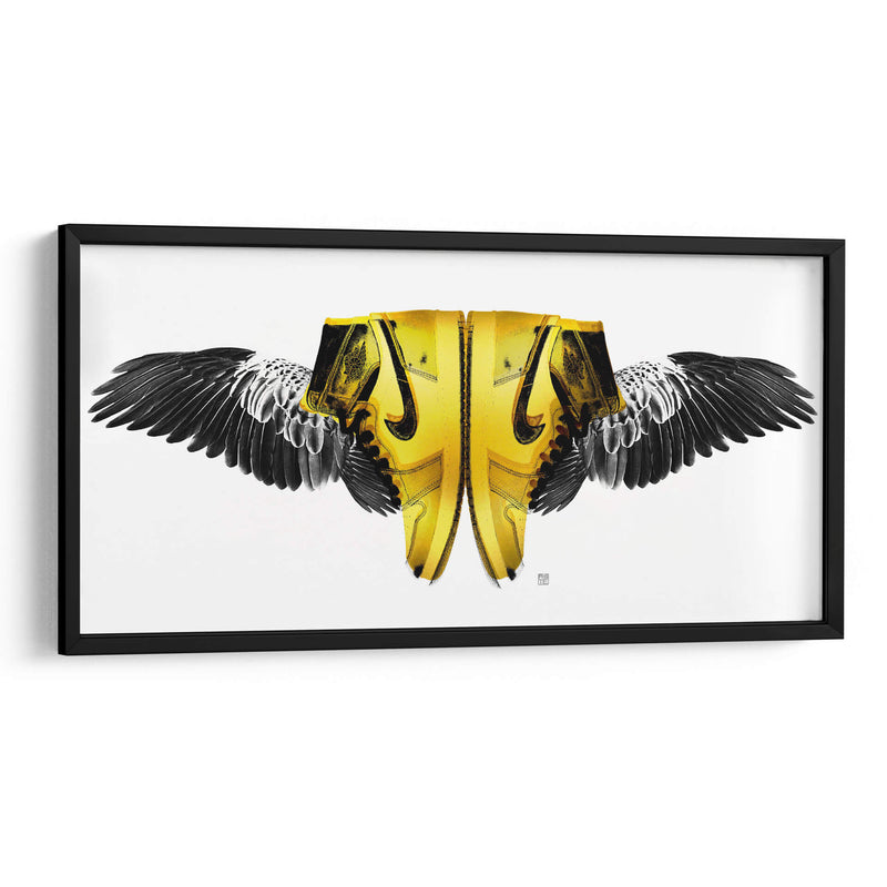 Full flight Oro - David Aste | Cuadro decorativo de Canvas Lab