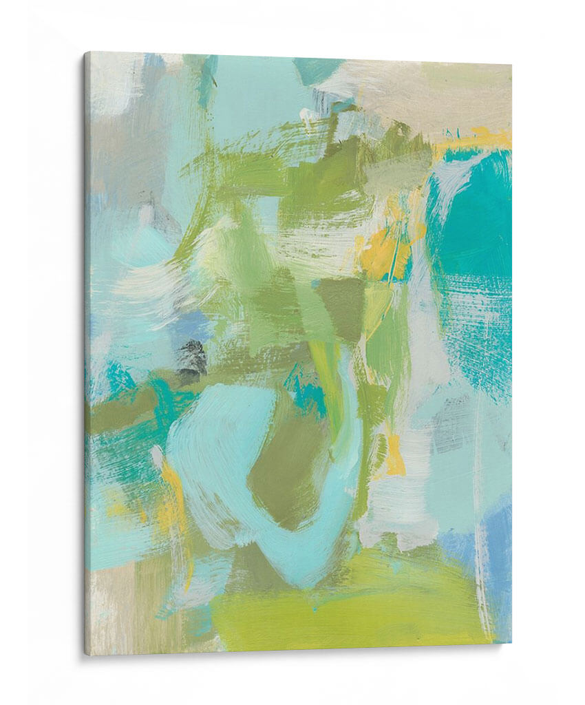 Abstracción De Vidrio De Mar I - Christina Long | Cuadro decorativo de Canvas Lab