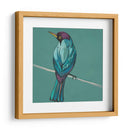 Bosquejo Alado I En Teal - Chariklia Zarris | Cuadro decorativo de Canvas Lab