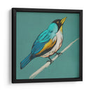 Bosquejo Alado Ii En Teal - Chariklia Zarris | Cuadro decorativo de Canvas Lab