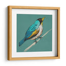 Bosquejo Alado Ii En Teal - Chariklia Zarris | Cuadro decorativo de Canvas Lab