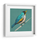 Bosquejo Alado Ii En Teal - Chariklia Zarris | Cuadro decorativo de Canvas Lab