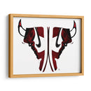 Jordan Blueprint Chicago - David Aste | Cuadro decorativo de Canvas Lab