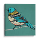 Bosquejo Alado Iii En Teal - Chariklia Zarris | Cuadro decorativo de Canvas Lab