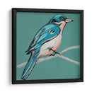 Bosquejo Alado Iv En Teal - Chariklia Zarris | Cuadro decorativo de Canvas Lab