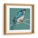 Bosquejo Alado Iv En Teal - Chariklia Zarris | Cuadro decorativo de Canvas Lab